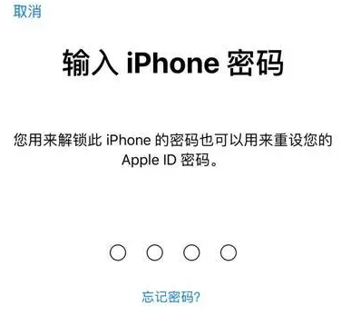 雁江苹果15维修网点分享iPhone 15六位密码怎么改四位 