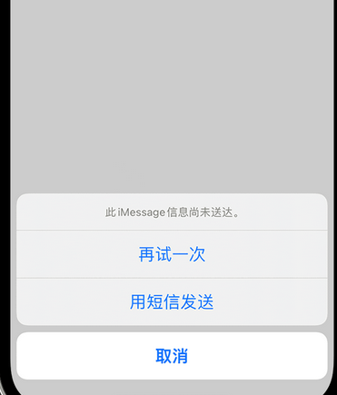 雁江apple维修iPhone上无法正常发送iMessage信息